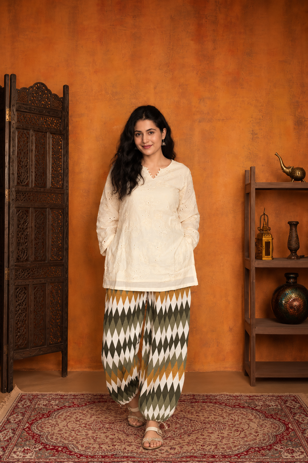 Phool Kari Co- Ord Set