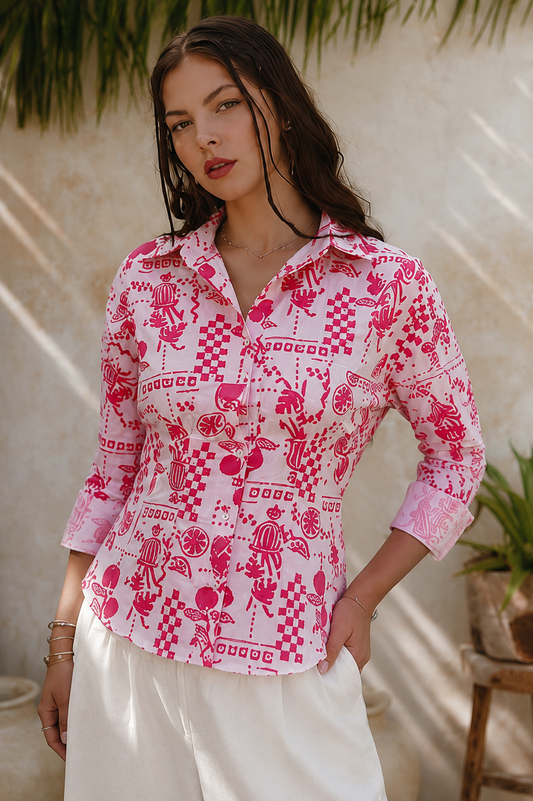 Pink Petals Shirt
