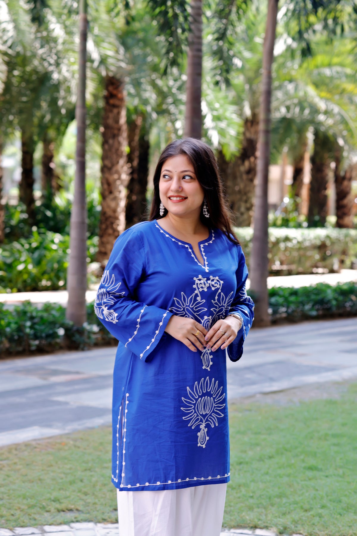 Blue Saavi Farshi Set