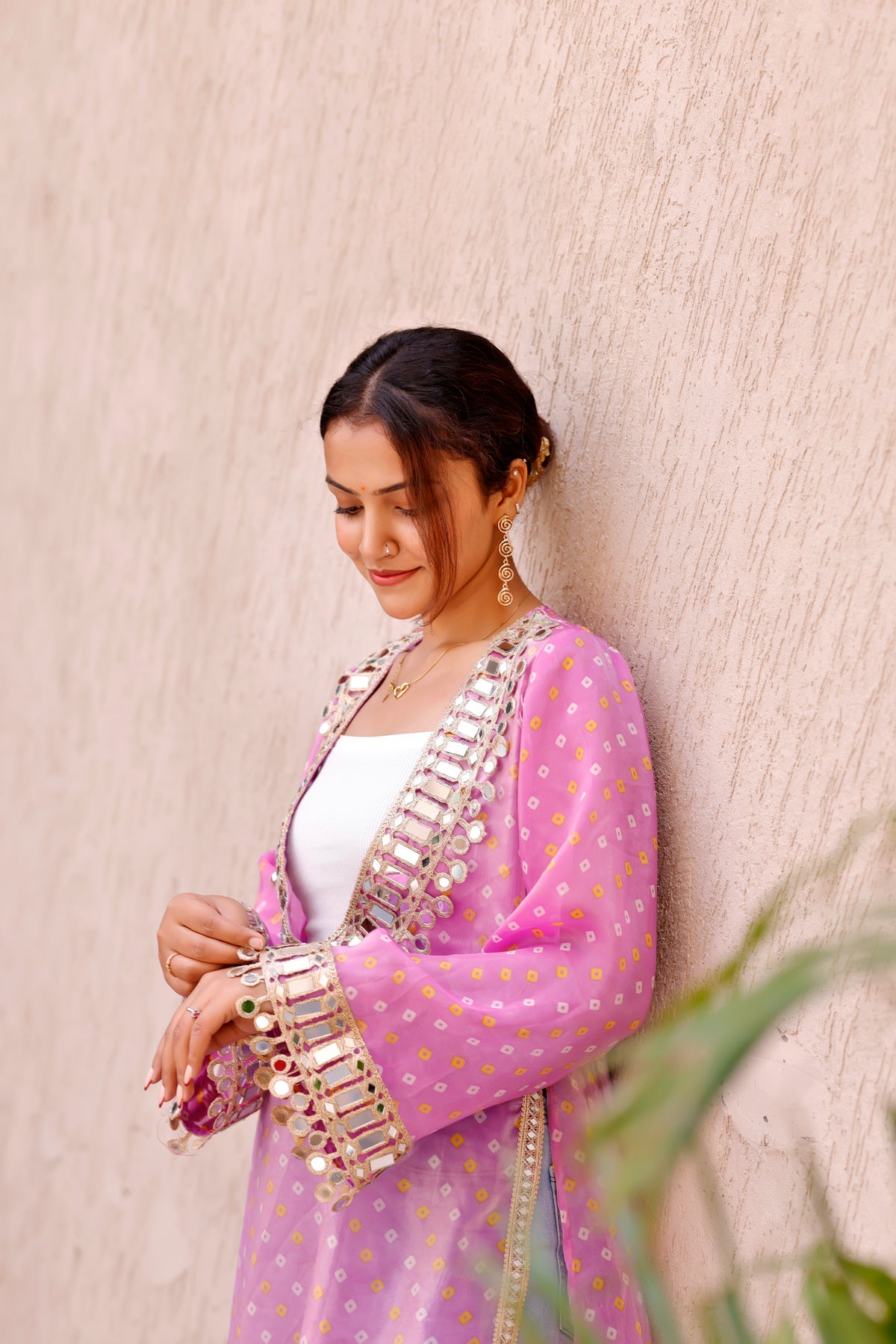 Lavender Rangili Kurti